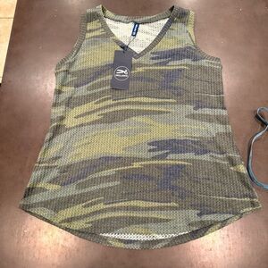 NWT Iwollence Stylish Camo Tank Top